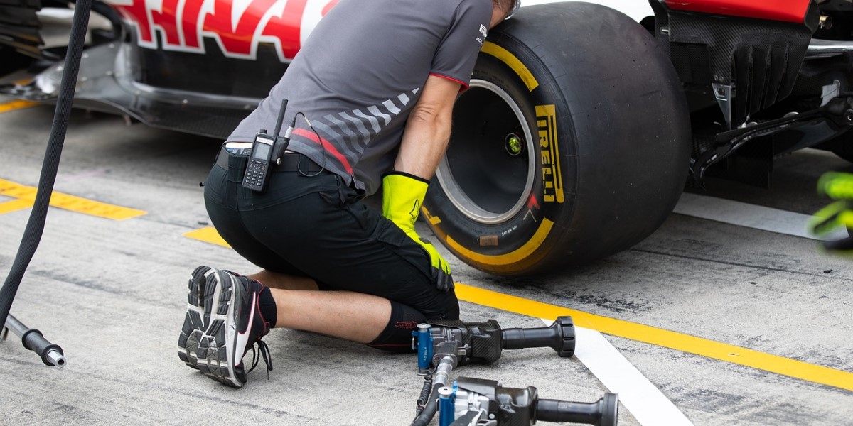 In der F1 dauert ein Reifenwechsel nur wenige Sekunden